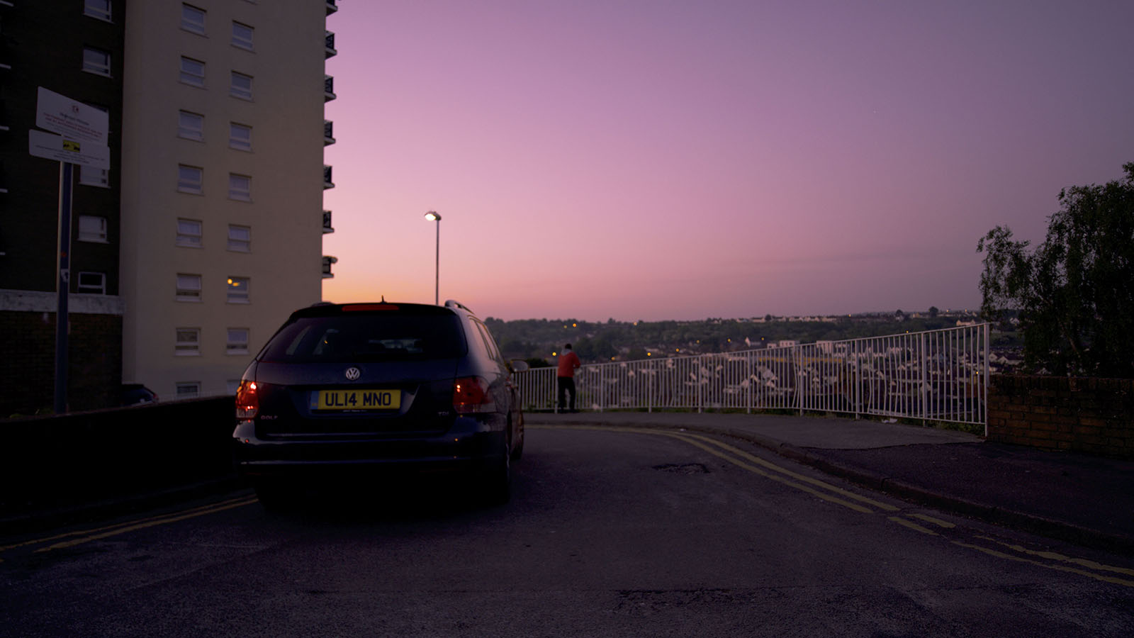 Video production still from IDLES